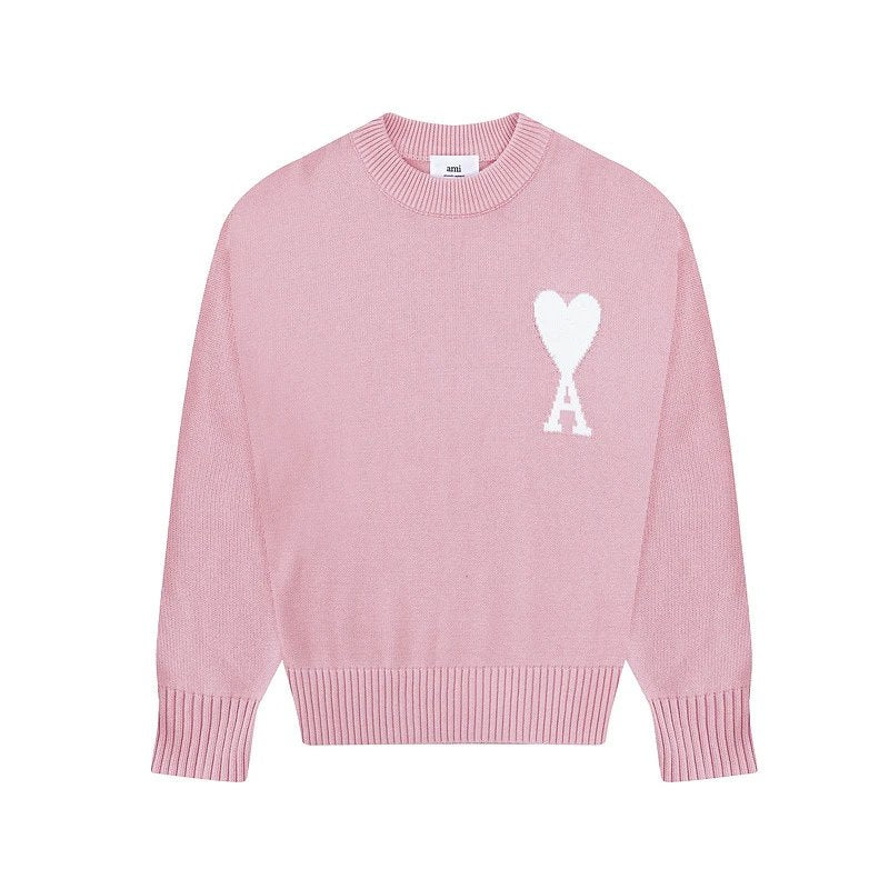 AMI - HEART SWEATER
